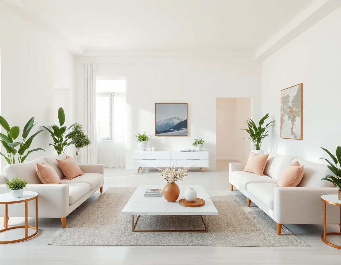 Living Room Design Ideas - AI interior design app example